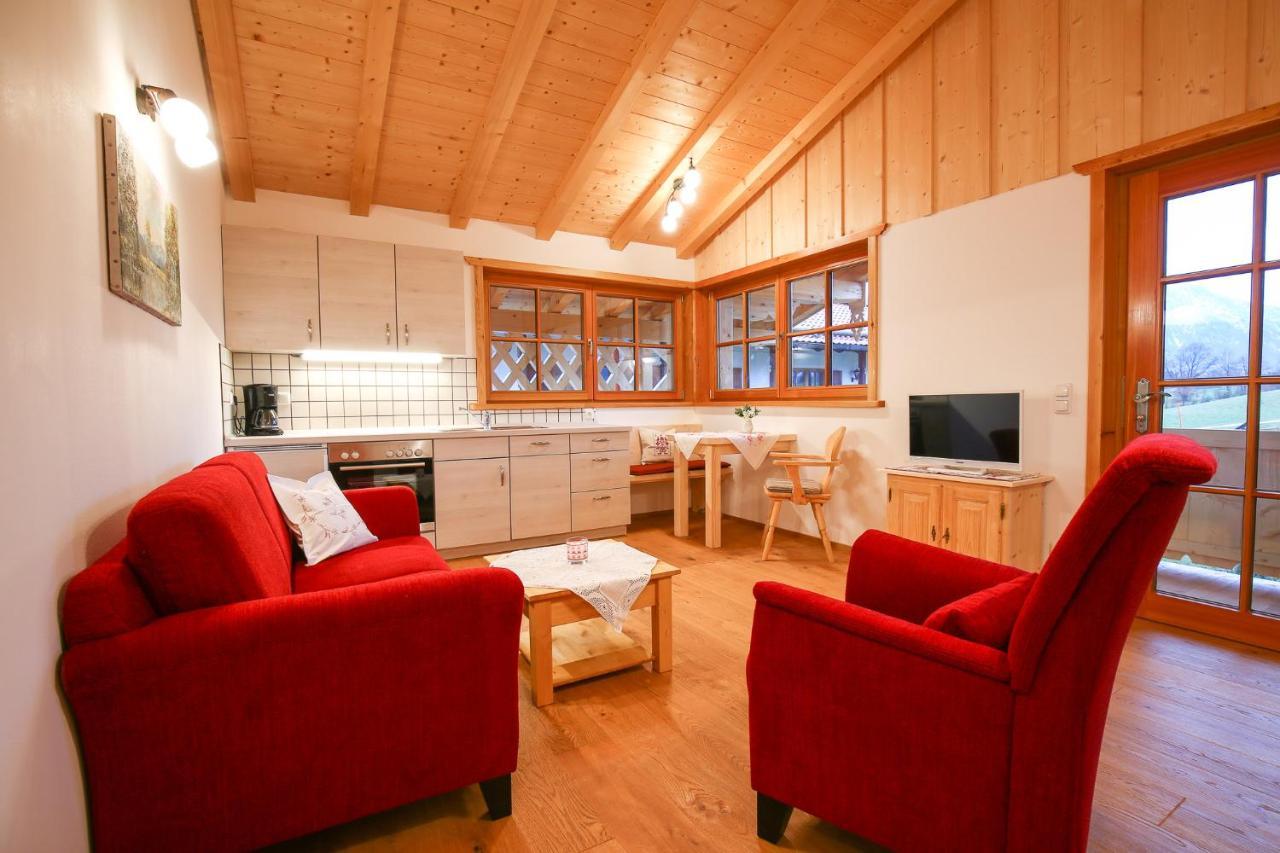 Ferienwohnung Hallweger Veronika Ruhpolding Exterior foto